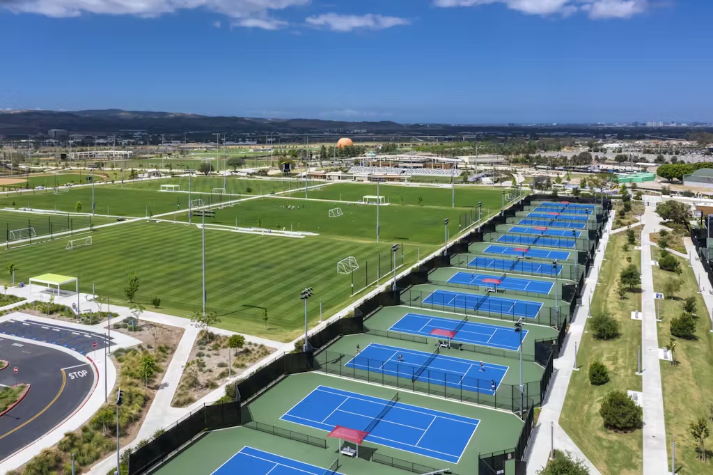 Tennis courts